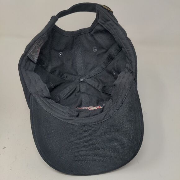 Headshot Men's Slideback Hat Black Adjustable Embroidered Logo Taboo X - Picture 6 of 7